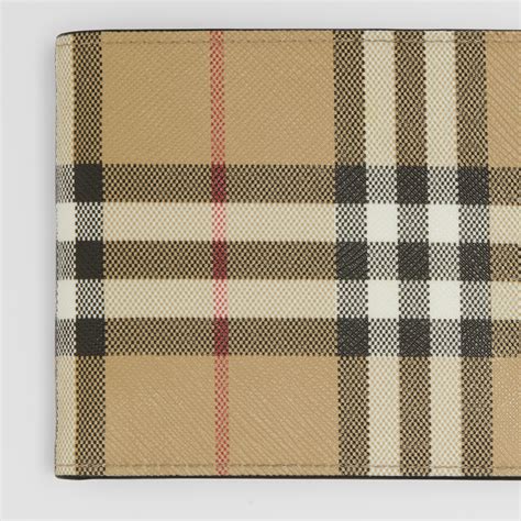 burberry slim bifold wallet|Burberry wallet men's vintage.